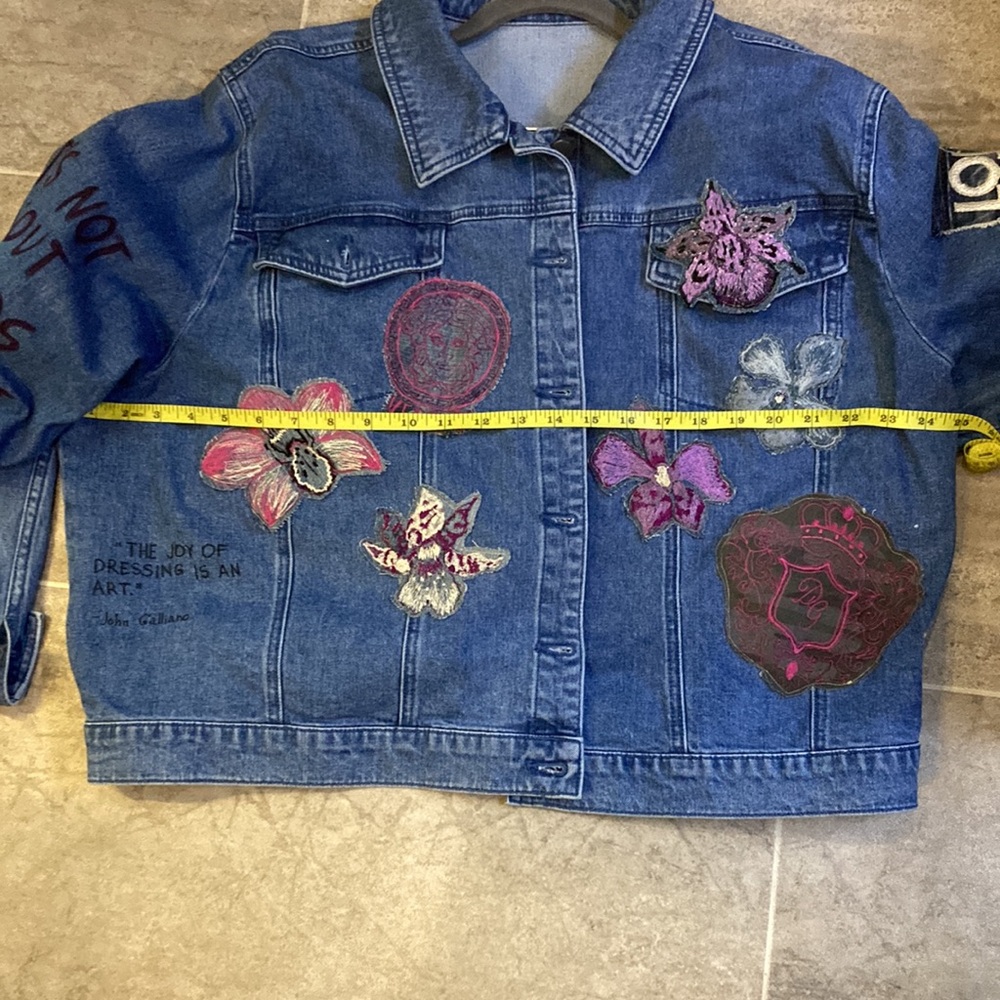 “It’s not about brands, it’s about style “ jeans jacket - Picture 15 of 16